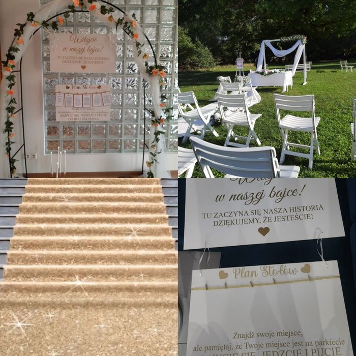 Dekoracja sali weselnej