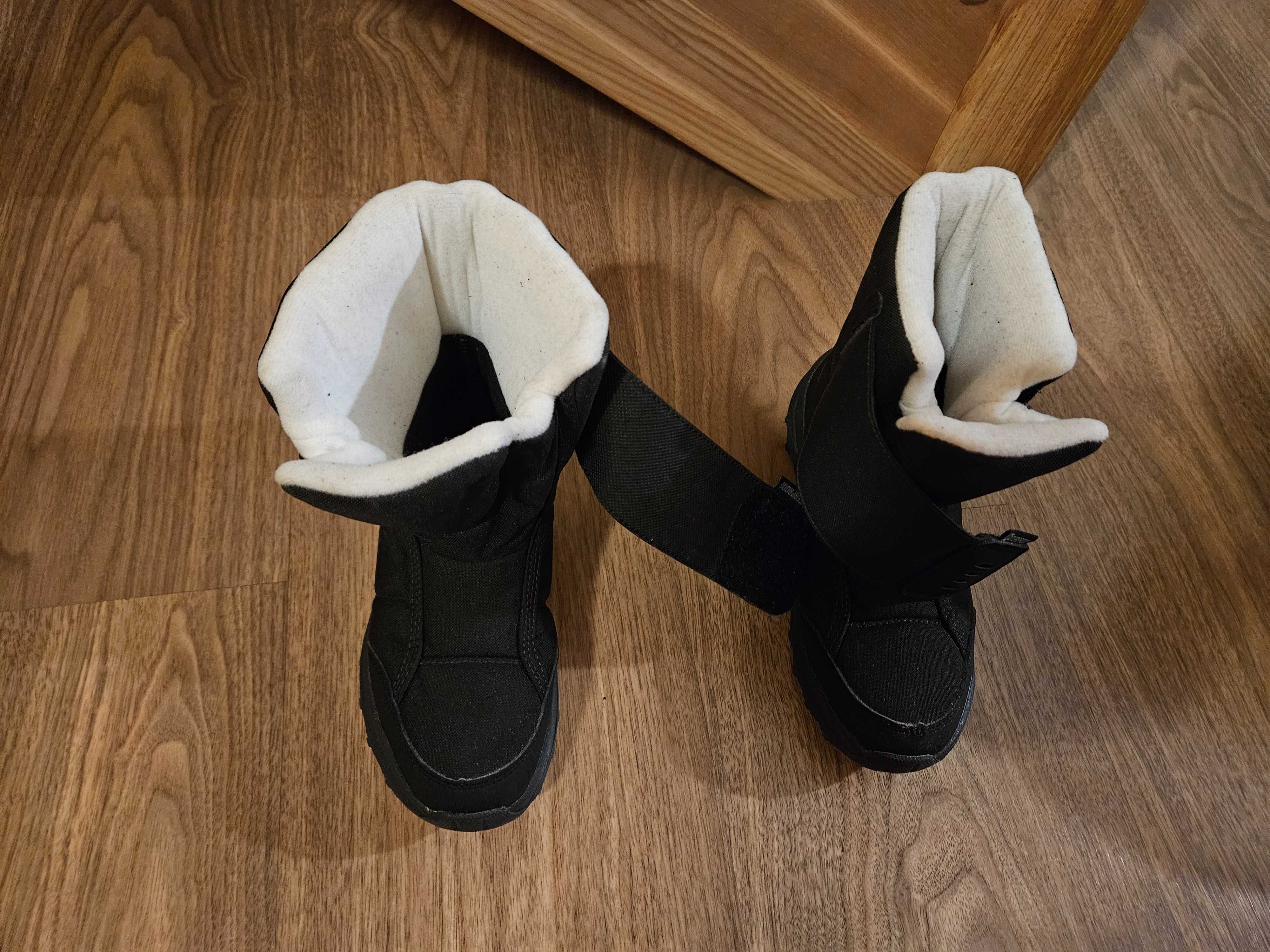 Buty Turystyczne Śniegowce Quechua Wodoodporne Decathlon 32cm Nowe!