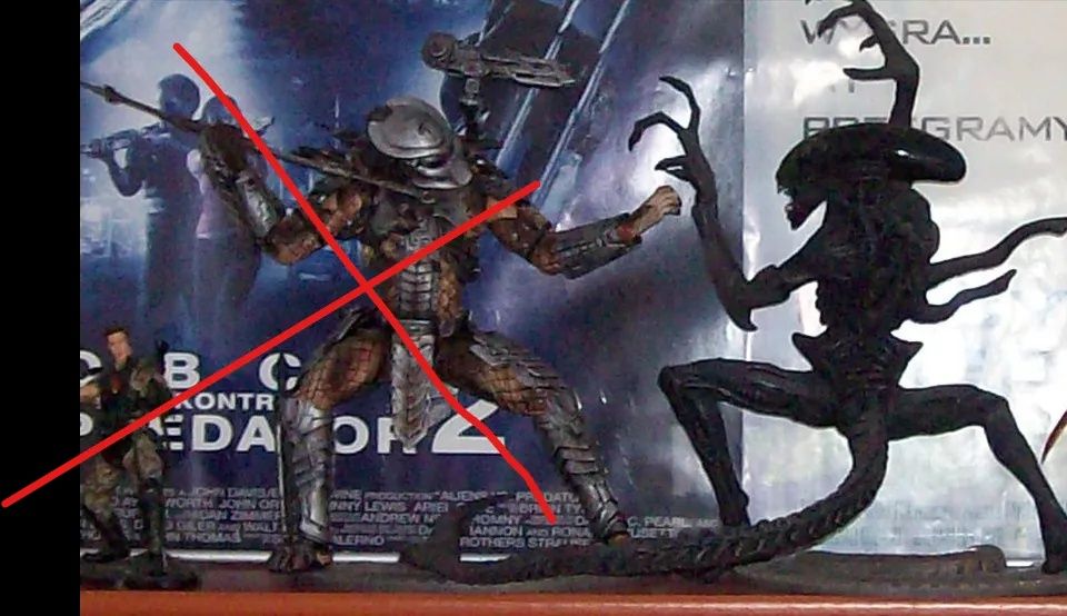 Alien vs Predator - Grid Alien 12' (Mcfarlane)