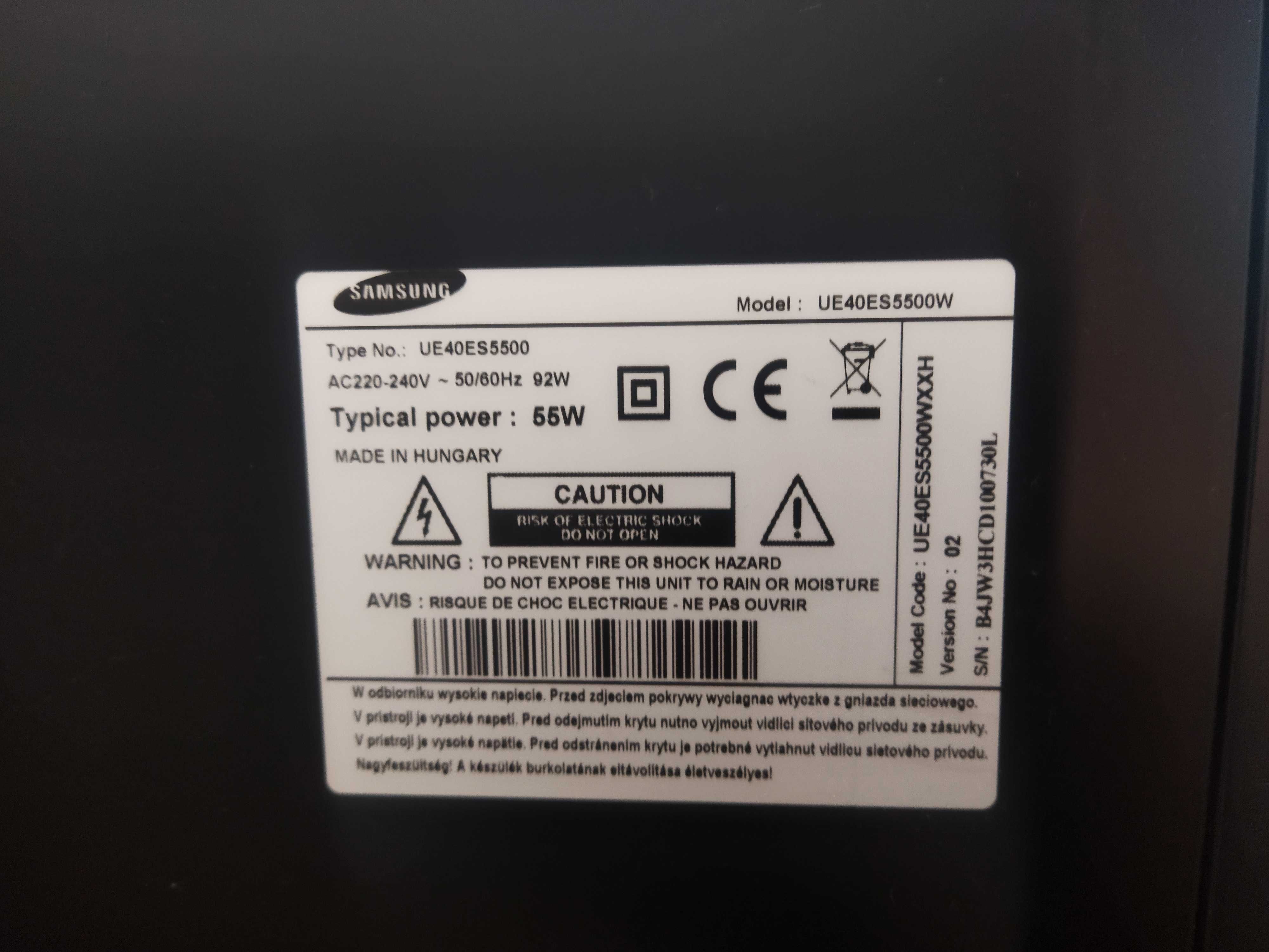 Telewizor Samsung Smart TV UE-40ES5500