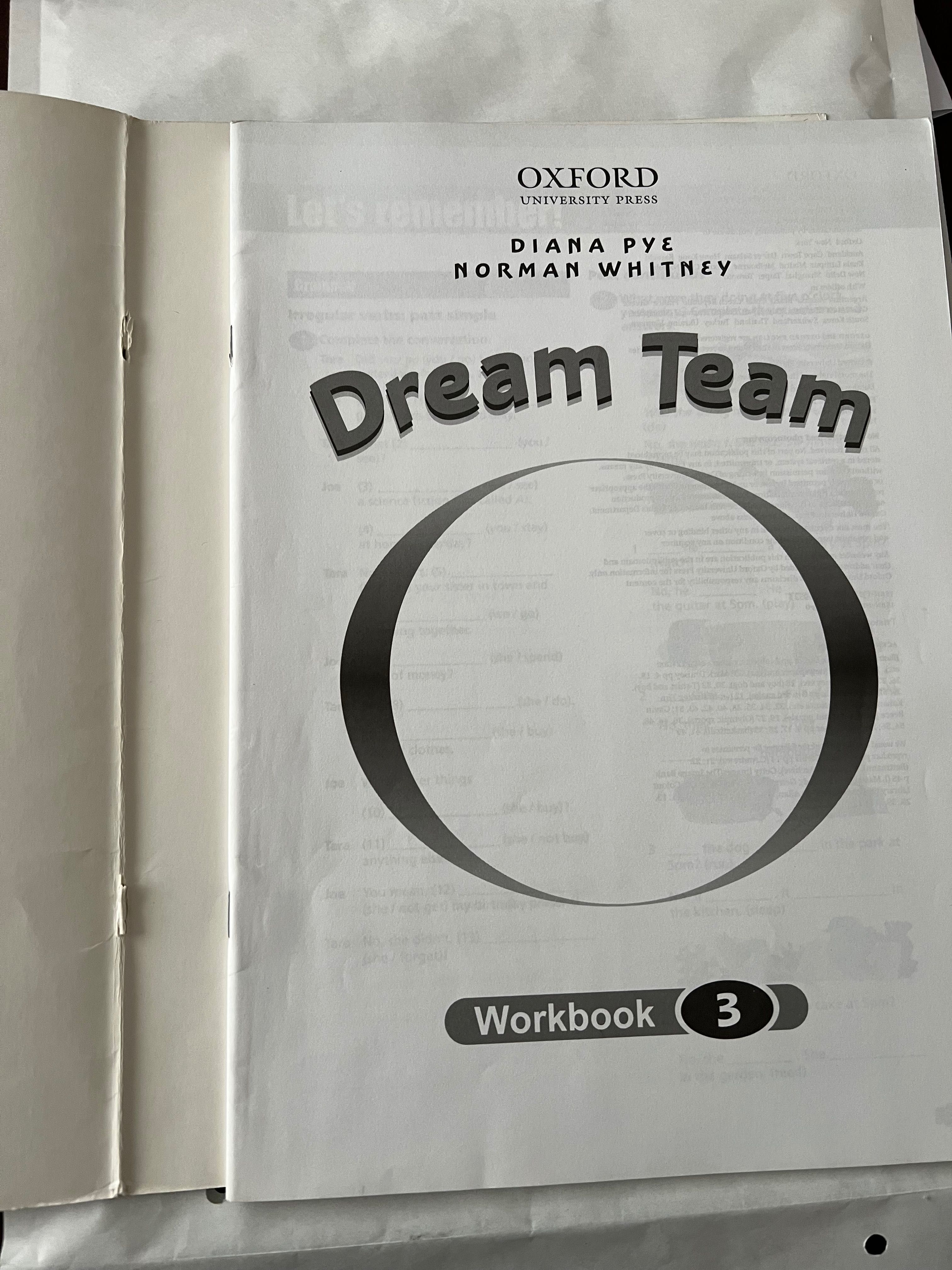 Język Angielski Dream Team zeszyt ćwiczeń workbook 3
