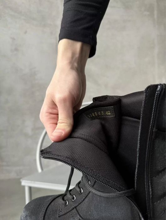 Balenciaga Strike boots black distress ботинки | баленсиага страйк