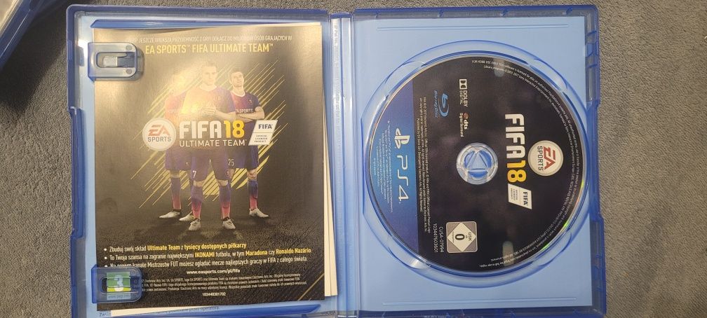 Sprzedam FIFA 18 na PS4