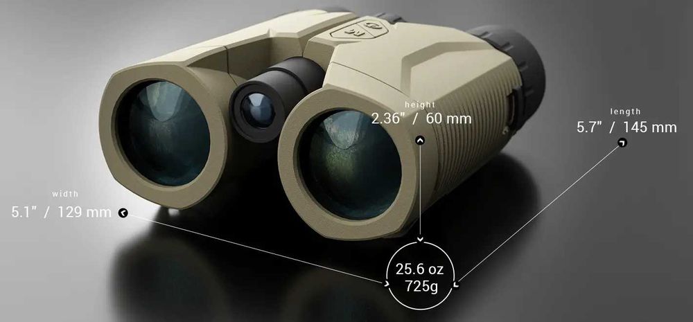 Lornetka z dalmierzem 2000m ATN 10×42 LRF Dalmierz Binocular Warszawa