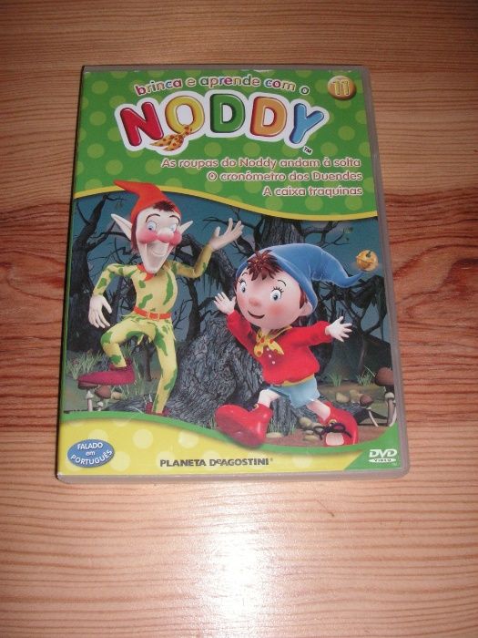 DVD´S Noddy - Abram Alas e Brinca e Aprende