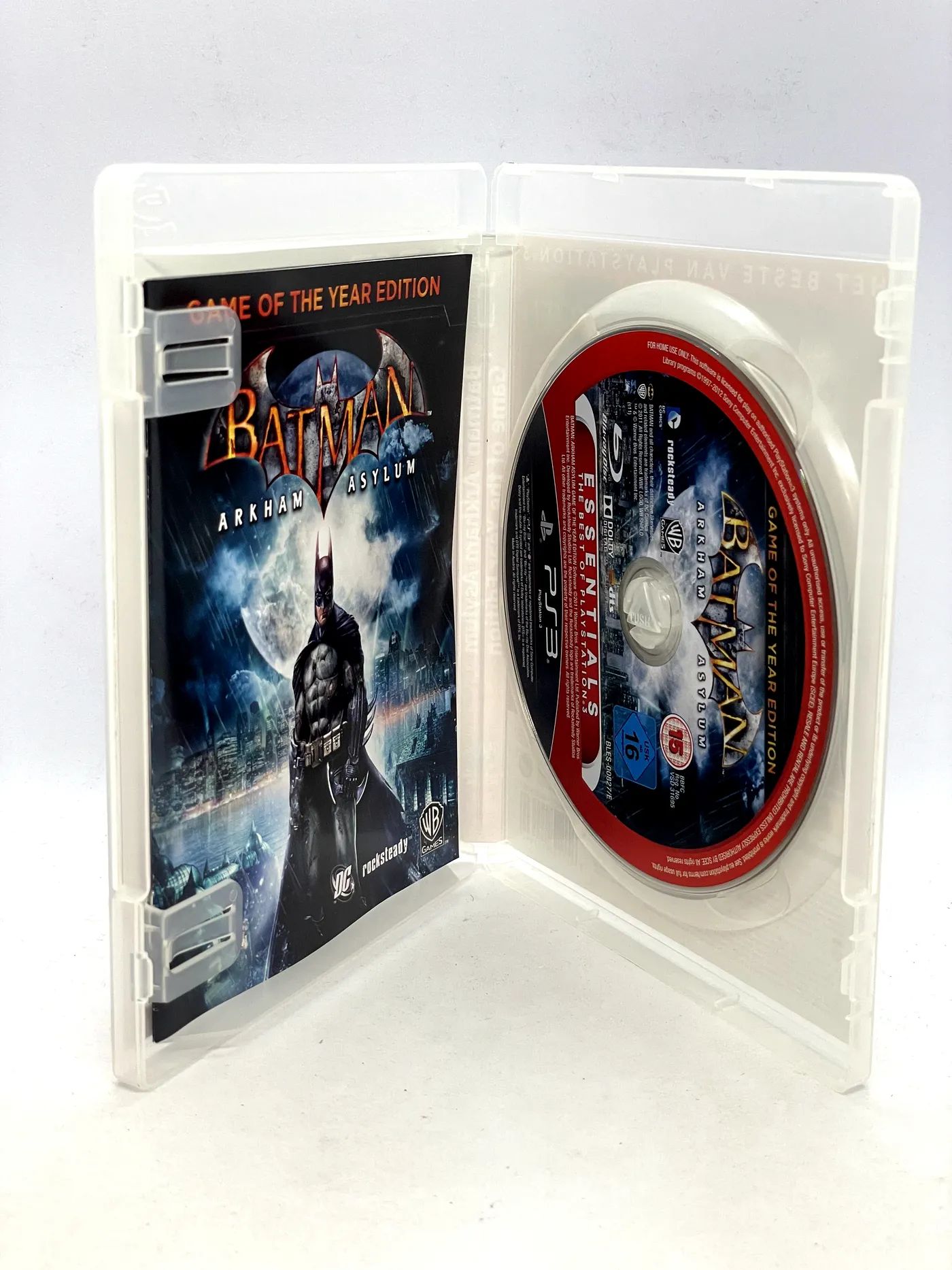 Batman Arkham Asylum Game of the Year Edition PS3 Po Angielsku