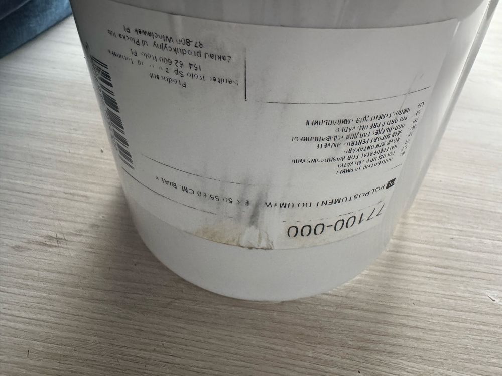 Umywalka 50 Panda + półpostument