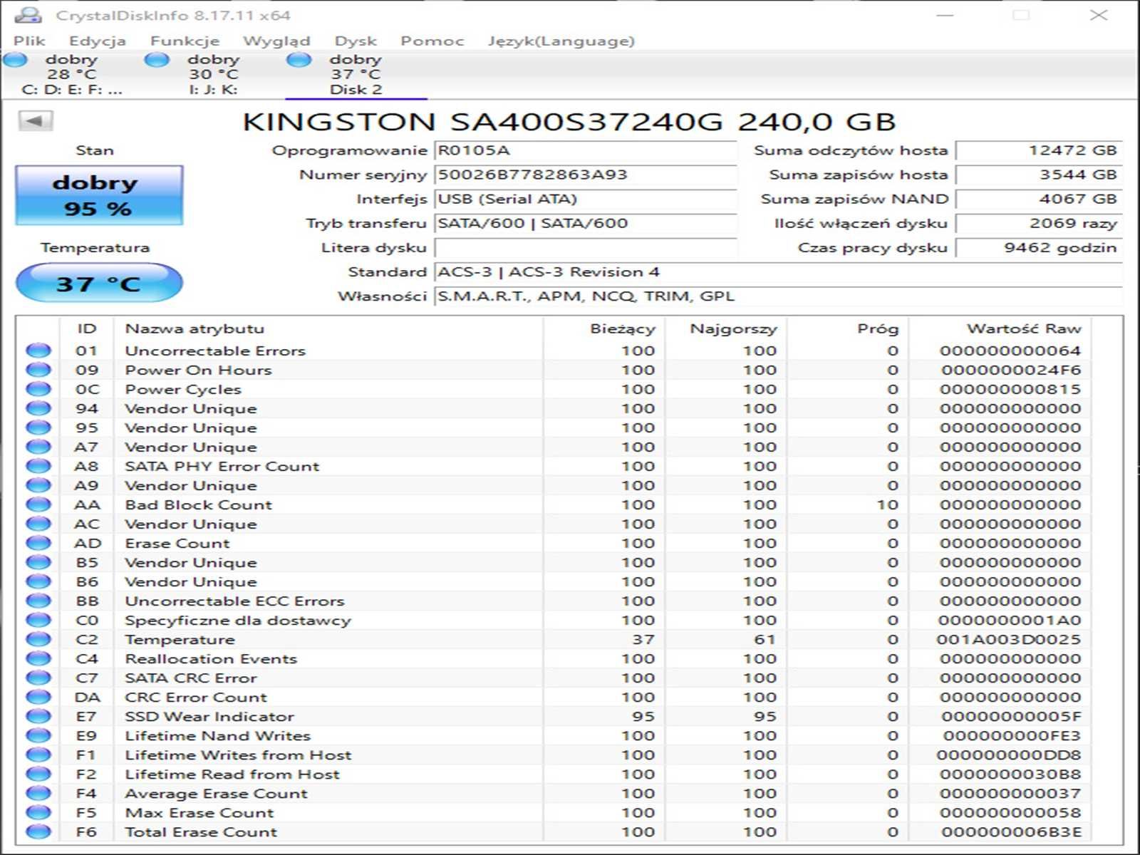 SSD 240GB KingSton