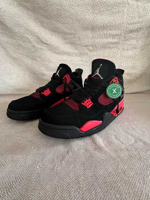 Jordan 4 Retro Red Thunder R.43