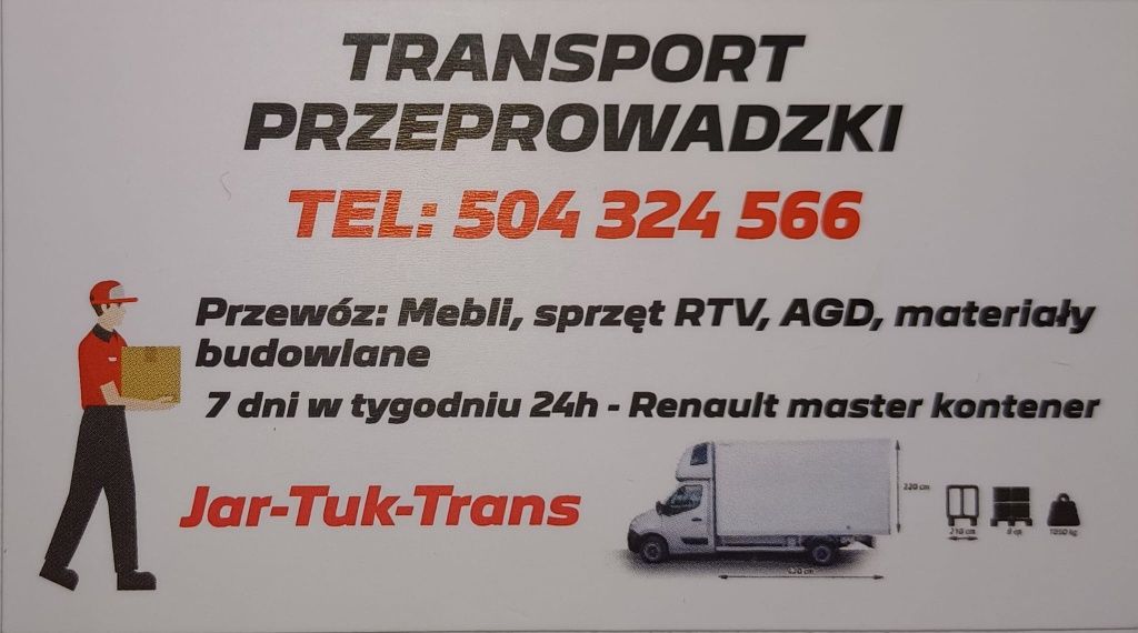 transport przeprowadzki