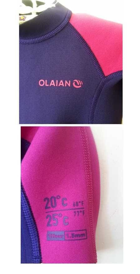 Fato neopreno surf/bodyboard // 8 anos // Unissexo.
