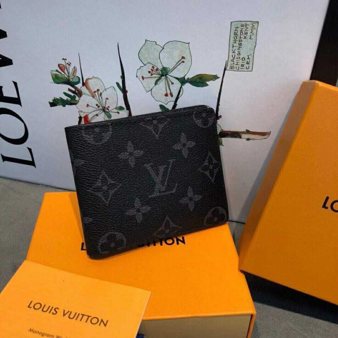 Louis Vuitton portmonetka portfel męski skóra 04-33