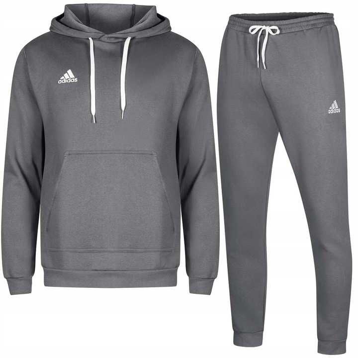 ADIDAS Dresy Męskie Komplet Bluza Spodnie NOWOŚĆ + GRATIS