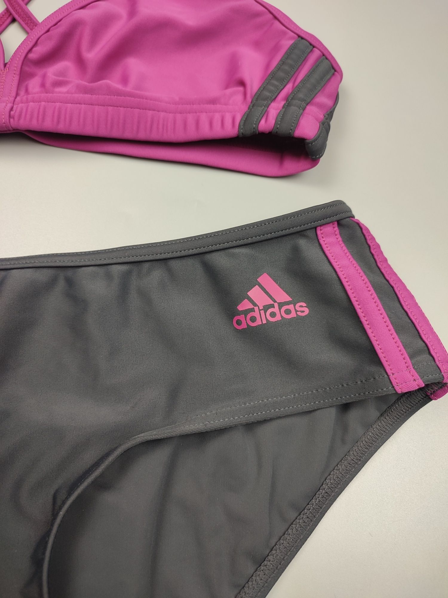 Раздельный купальник Adidas оригинал, купальник с чашечками В/С