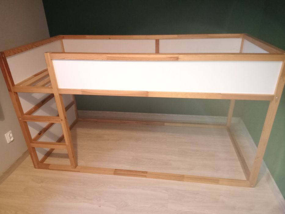 Łóżko piętrowe Ikea Kura