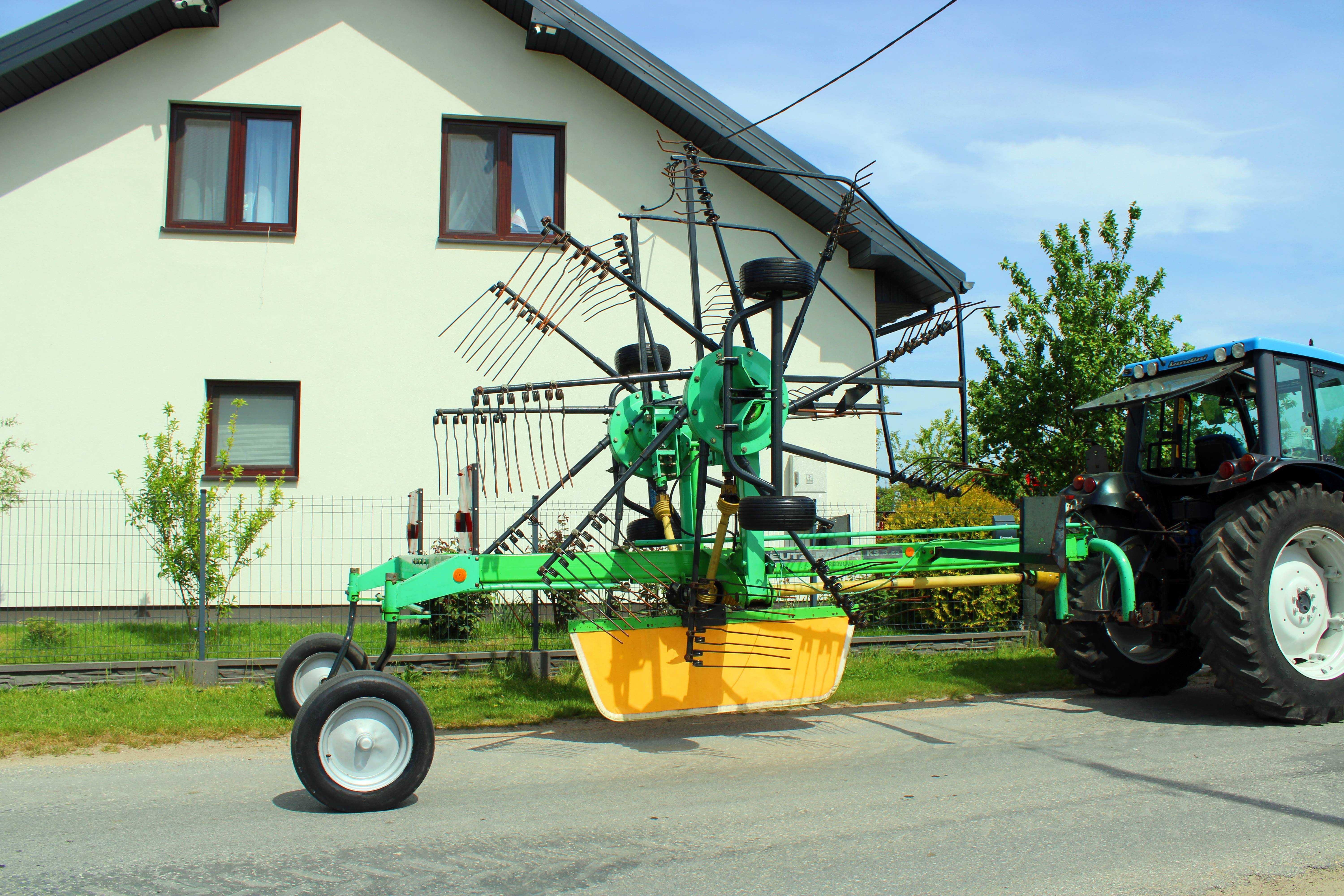 Zgrabiarka 2 karuzelowa Krone Swadro 621 nie Kuhn claas dwukaruzelowa