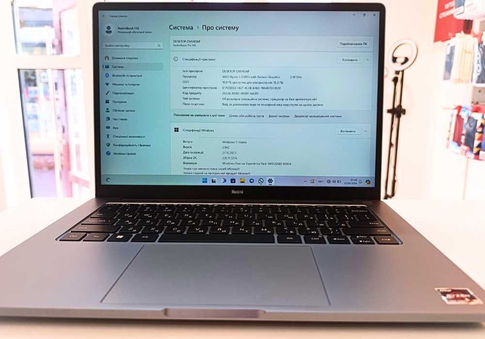 Ноутбук RedmiBook 14 Pro Ryzen 5 5500U