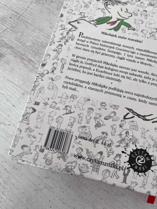 Nowe przygody Mikołajka książka dla dzieci nowa prezent