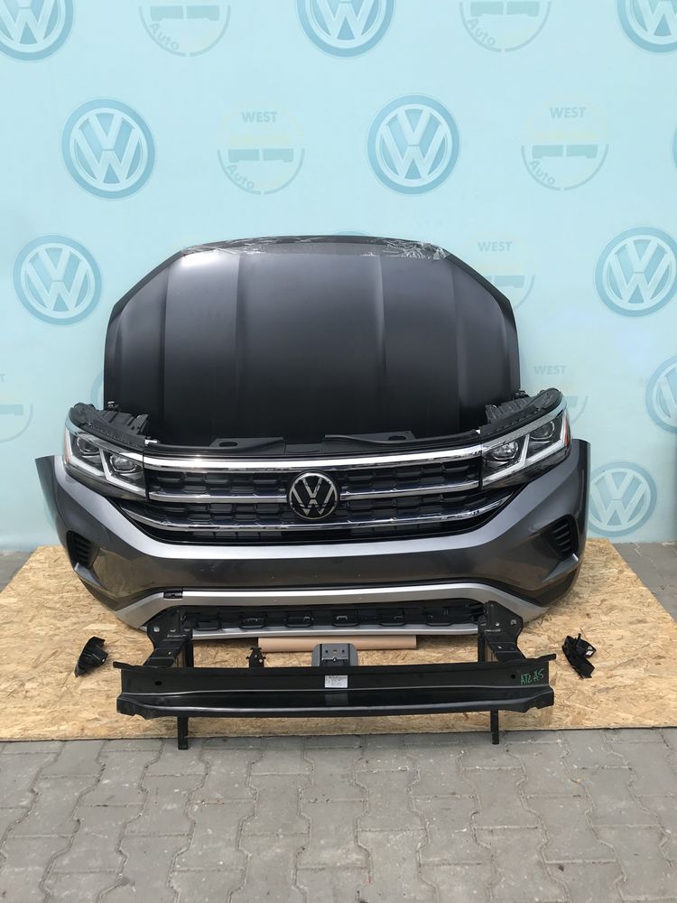Vw 3cm Atlas Атлас cross sport 2021-2023 бампер з капот та фара