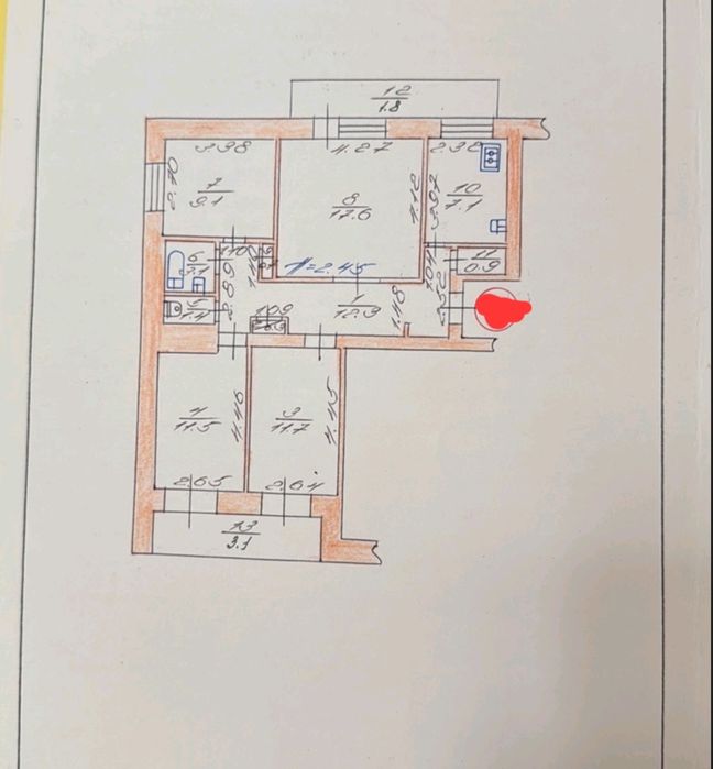 Продаж 4 кімнатної квартири