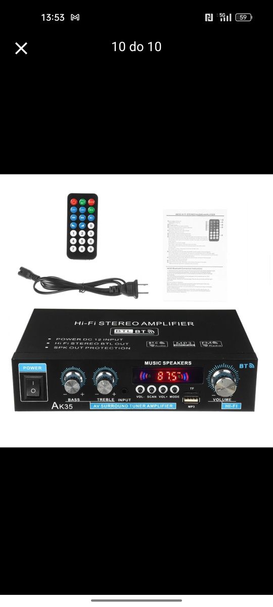 Amplificador AK35