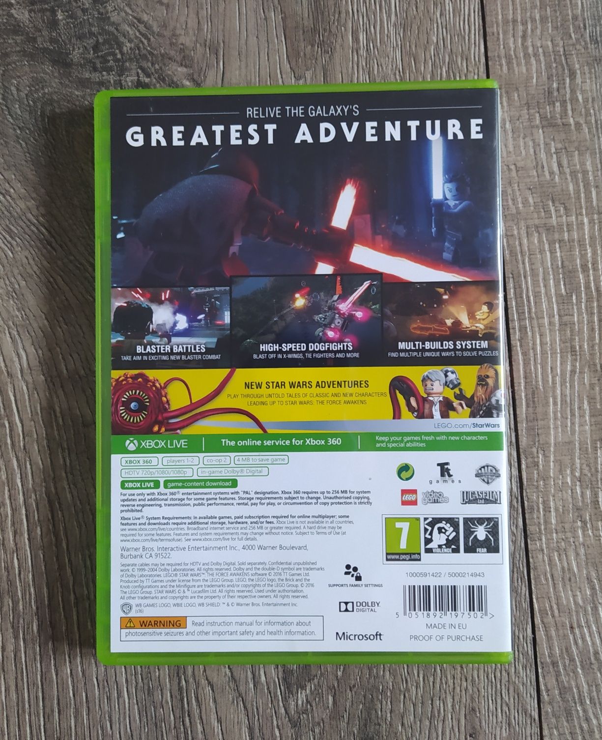 Gra Xbox 360 Lego Star Wars Wysyłka