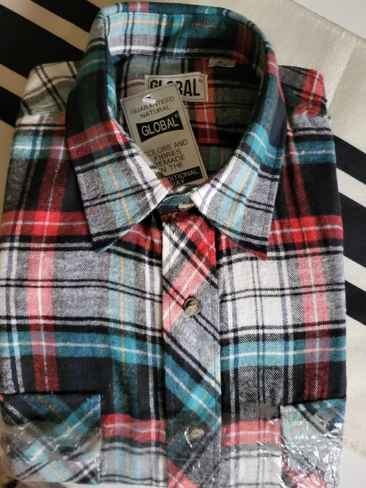Koszula męska. FLANELOWA Global.