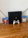 [PS4] Konsola PlayStation 4 Pro 1TB + Pad + 2 Gry (GTA V, TEKKEN 7)