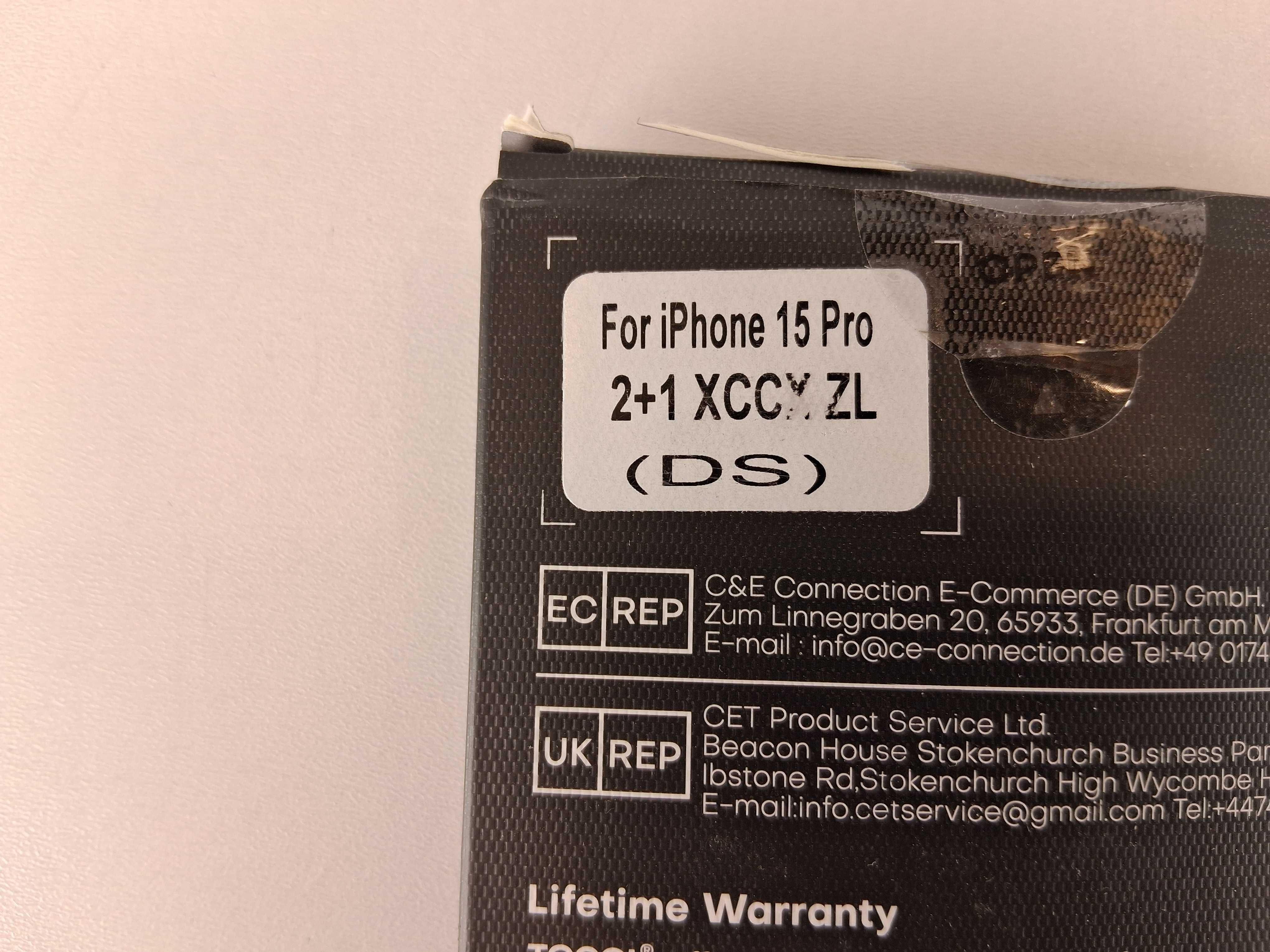 Y150 Etui Tocol MagSafe oraz Szkła Hartowane do iPhone 15 Pro 2+1