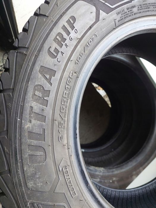 OPONA 215/65R16C GOODYEAR ULTRAGRIP CARGO 2022r 6-6,7mm 2022r (D128)