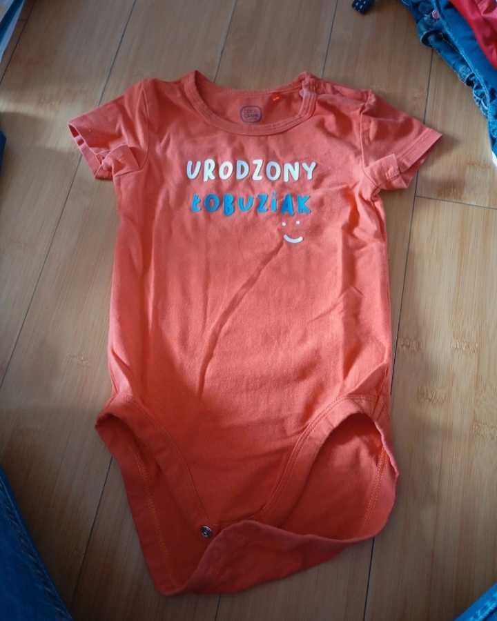 Zestaw ubrań dla chłopca r. 80