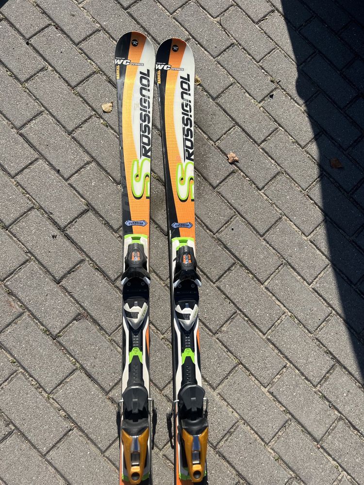 Narty Rossignol zjazdowe oversize wc S