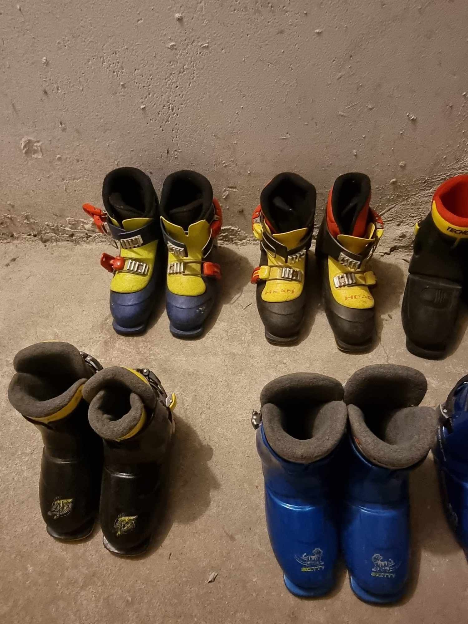 Buty narciarskie dziecięce Tecni,Dachstein itd