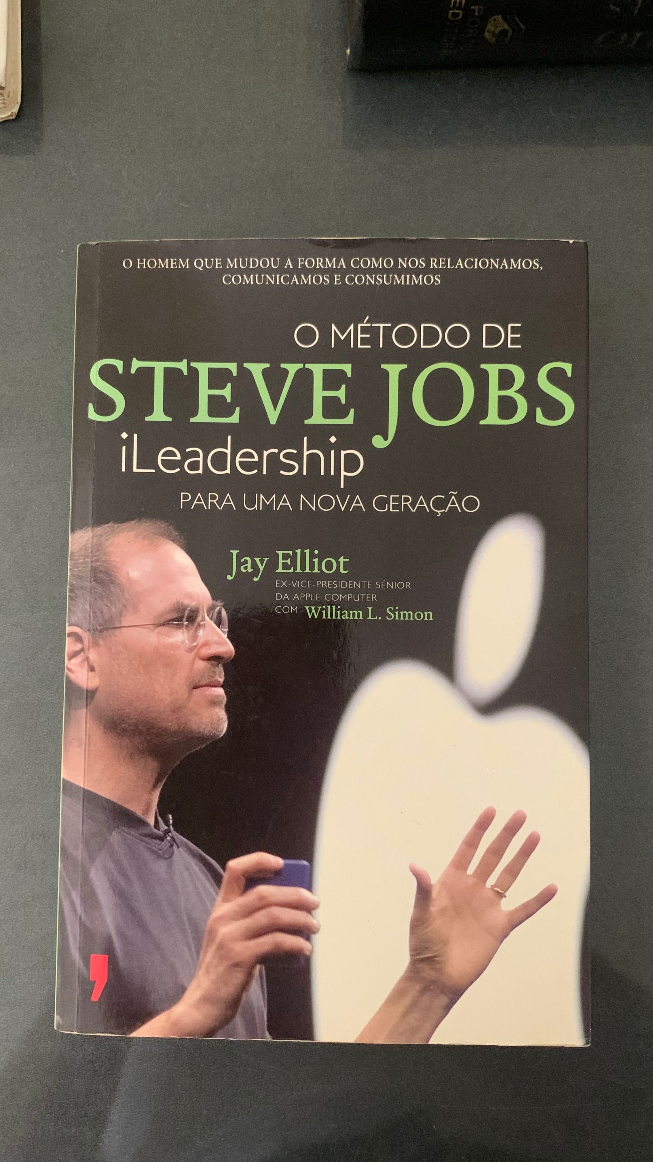 Livro “O método de Steve Jobs - iLeadership” de Joy Elliot