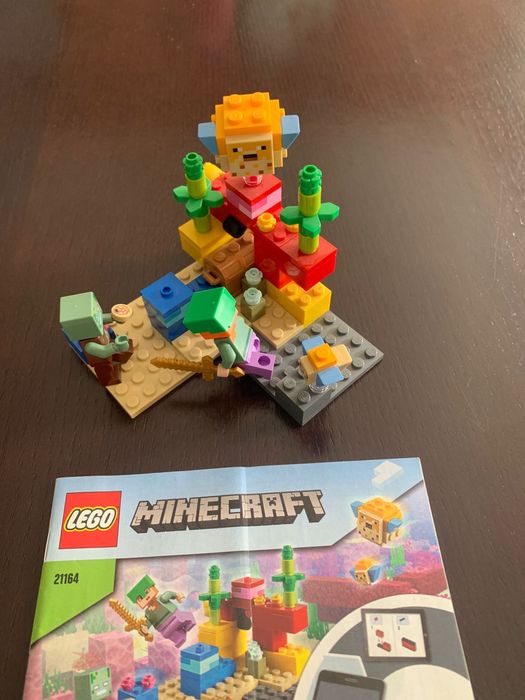 Lego Minecraft 21164 rafa koralowa