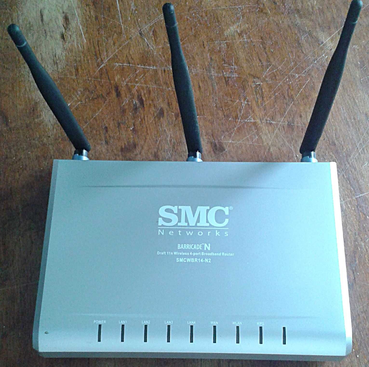 SMC Barricade g ROUTER 54mbps 3 antenas SMCWBR14.G2 Envio CTT