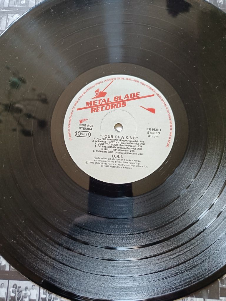 D.R.I. - 4 Of A Kind LP