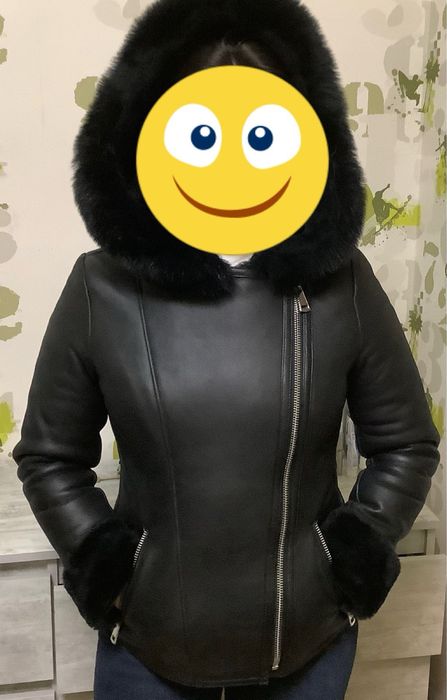 Жіноча дублянка натуральна