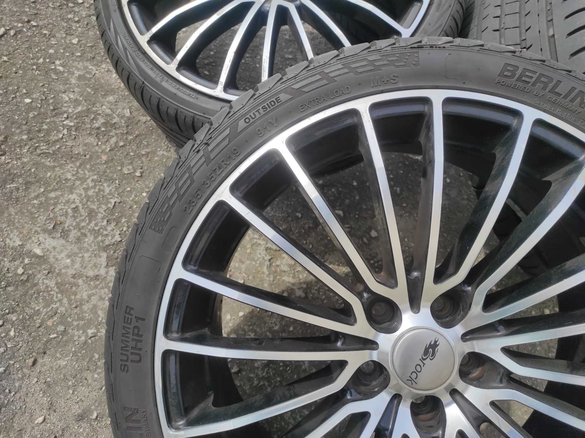 Komplet kół letnich Brock B24 5x108 235/35/19" opony 2022r