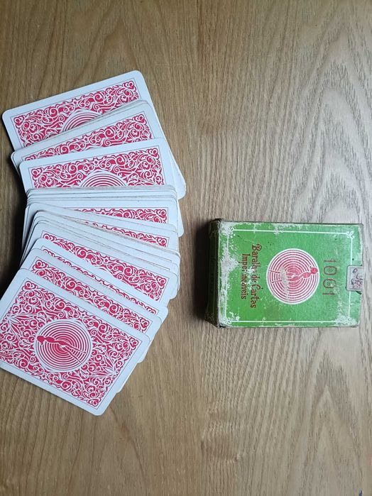Cartas de Baralho Vintage Nude JUMBO Anos 60