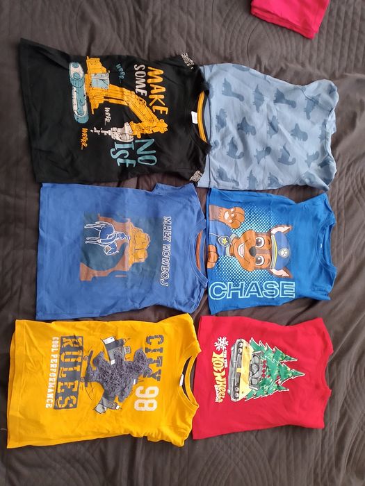 Paka ubrań dla chłopca r.98-104