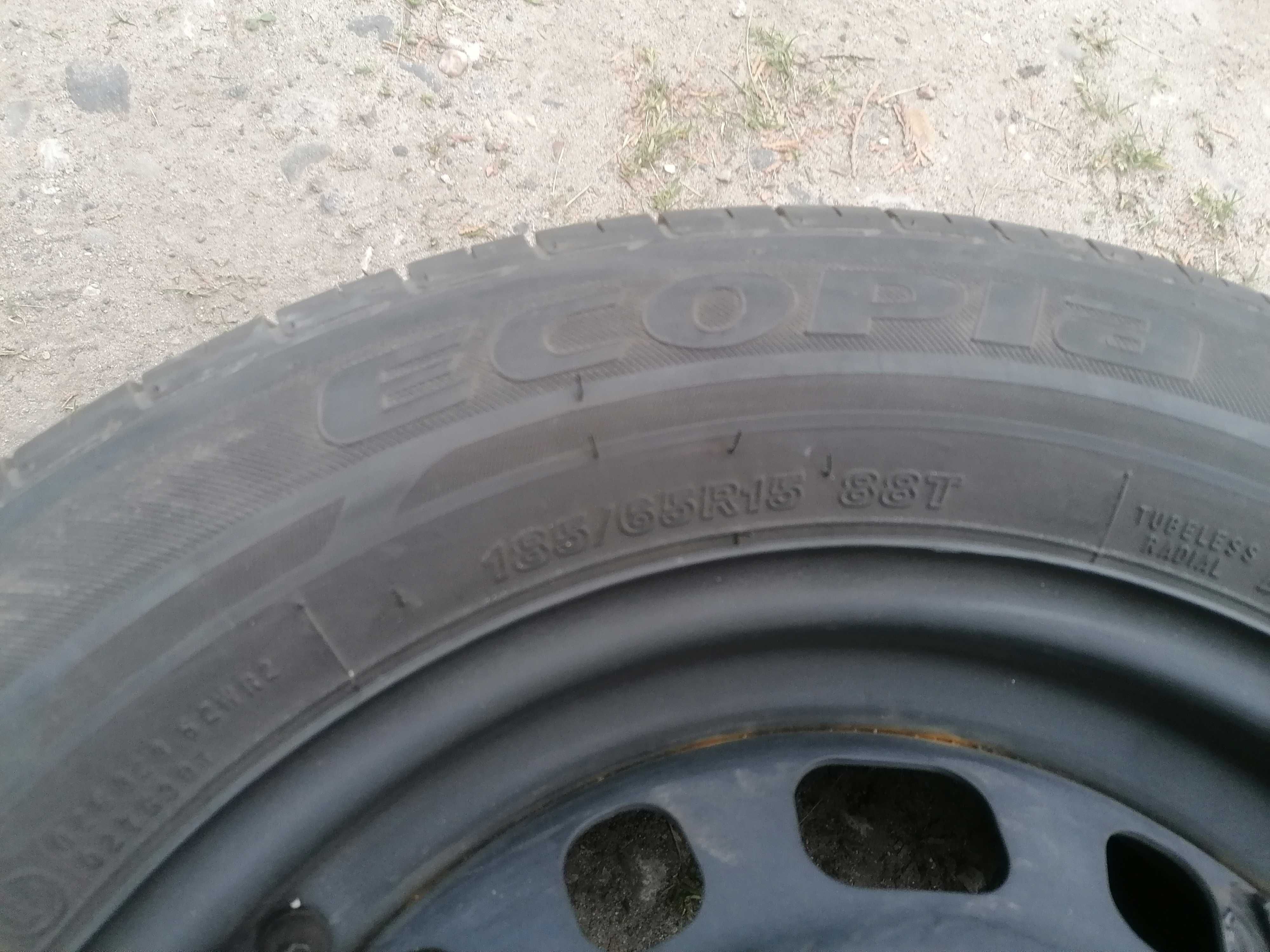 Koła letnie lato felgi 15 4x100 5,5j Mazda 2 itd 185/65/15 okazja