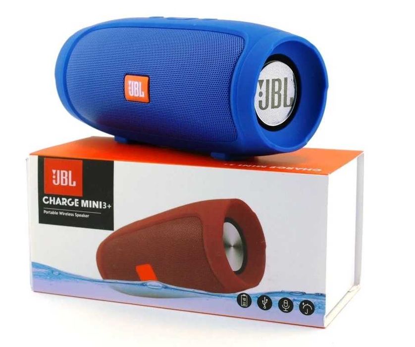 Безпровідна колонка JBL Charge Mini 3+ потужний стереозвук 4 Втx2