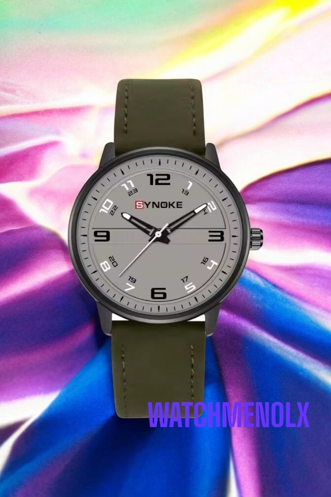 Zegarek SYNOKE street classic green WR30M