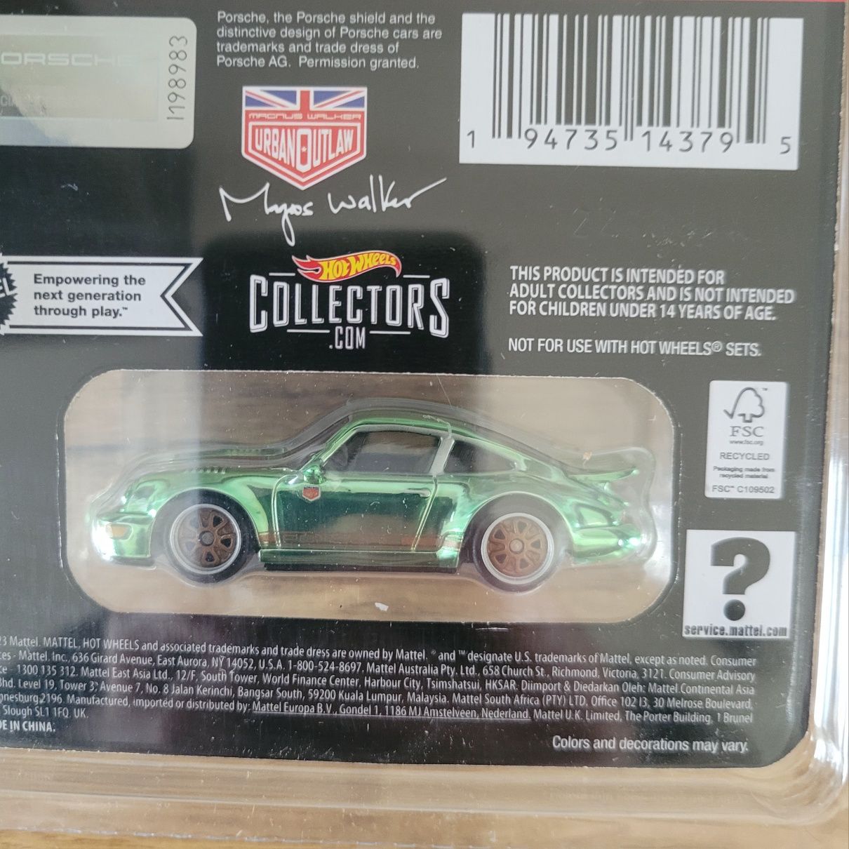 HOT WHEELS RLC Porsche 964