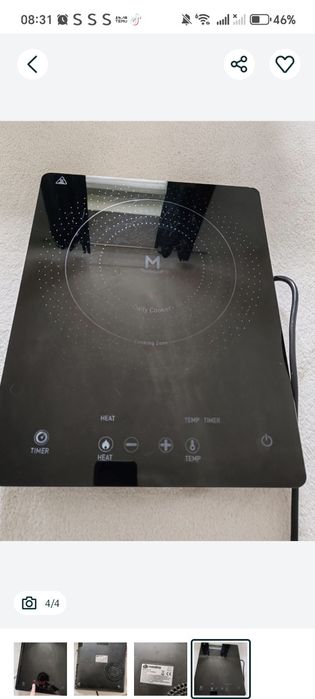 Przenosna plyta indukcyjna