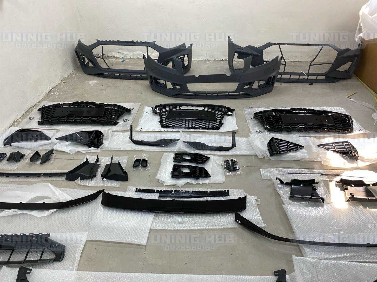 передній бампер Audi ауди a4 b8 b9 a6 c8 RS rs4 rs6 передний бампер