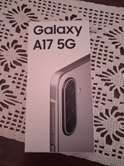 Samung A17 novo e capa