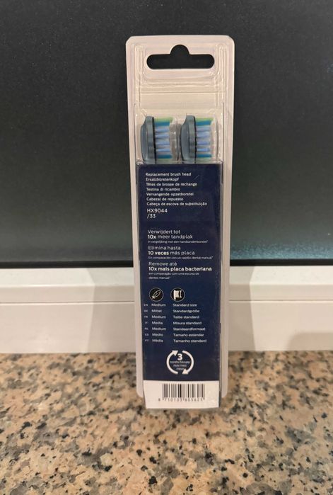 końcówki do szczoteczki philips sonicare G3 4szt czarne