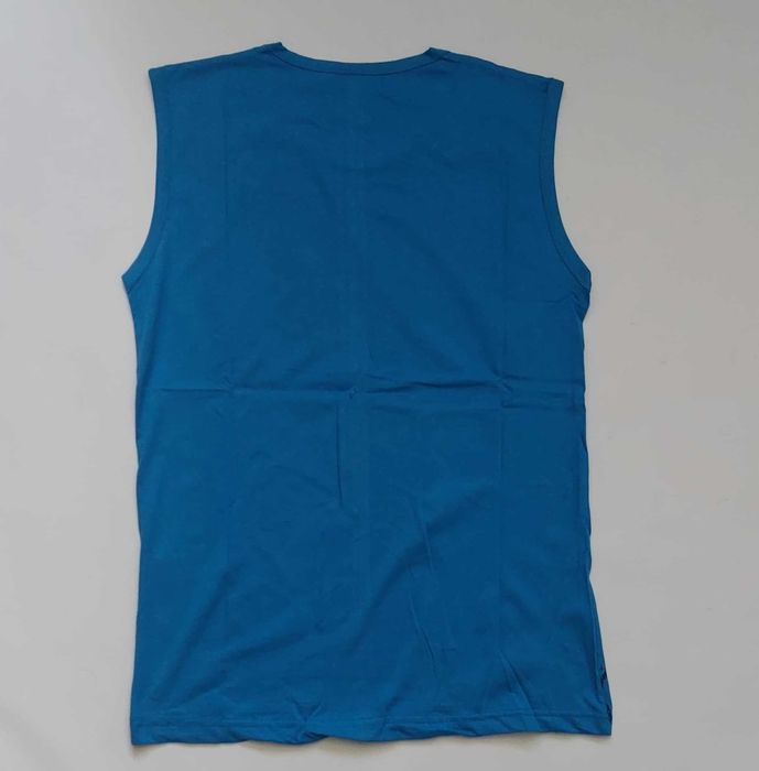 Bezrękawnik męski Koszulka bez rękawów bawełna DYNAMIC r. L - 100 cm